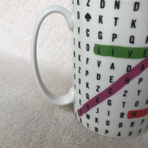 Kate Spade Crossword Mug - Picture 7 of 16